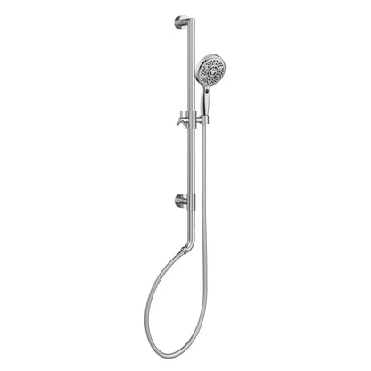 PULSE ShowerSpas AquaBar 2.5 GPM Shower System in Chrome Finish With Multi Function Handheld Shower