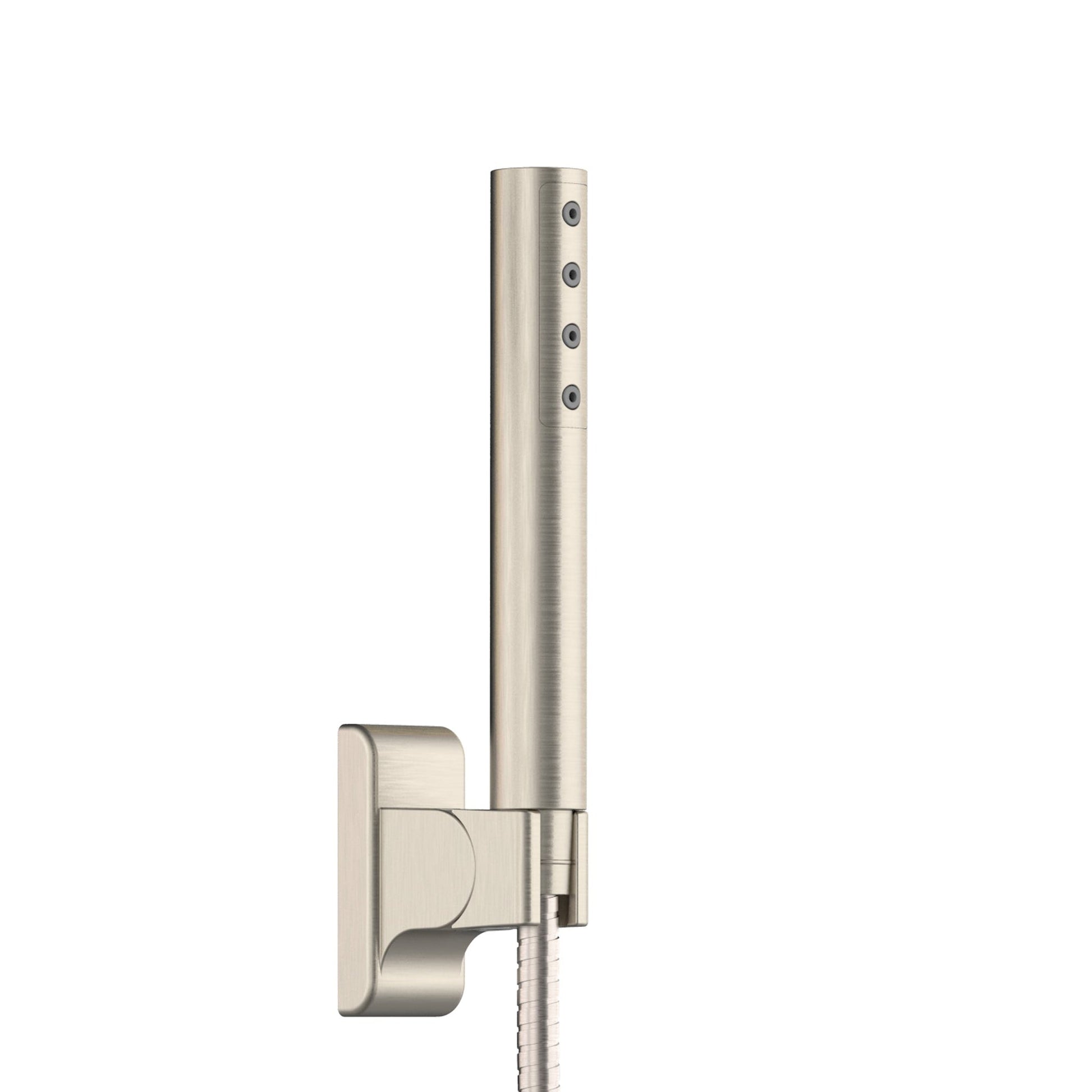 PULSE ShowerSpas Atlantis 1.8 GPM Rain Shower System in Brushed Nickel Finish With 5-Power Nozzle Spray and Single Function Hand Shower