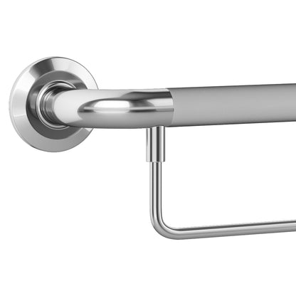 PULSE ShowerSpas Ergo Safety Bar 24" ADA Grab Bar in Polished Stainless Steel