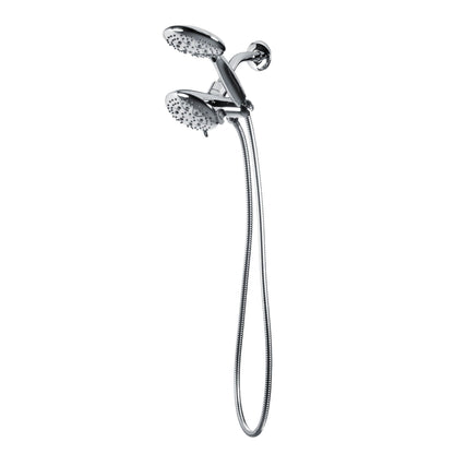 PULSE ShowerSpas Fusion 2.5 GPM Shower Combo in Chrome Finish With 6-Function Shower Head and Hand Shower