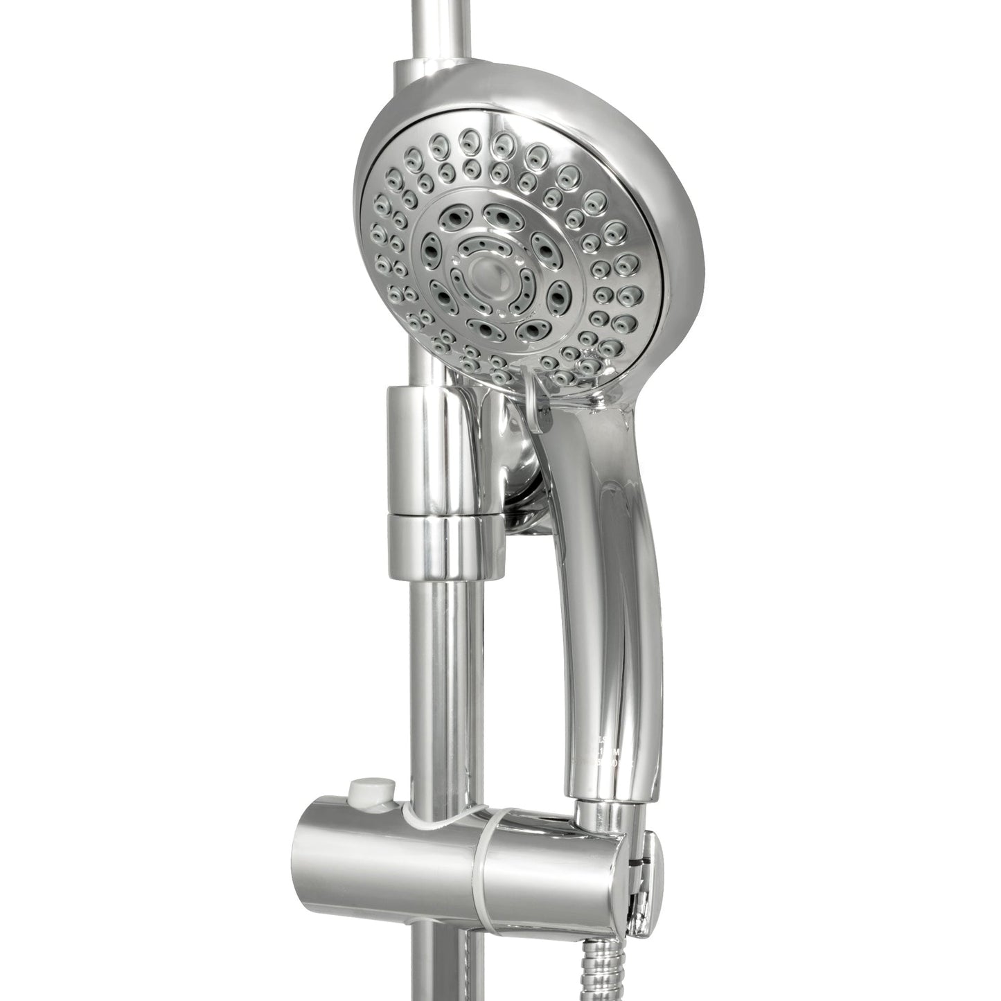 PULSE ShowerSpas Lanikai 1.8 GPM Rain Shower System in Chrome Finish With 3-Power Spray Body Jet and 5-Function Hand Shower