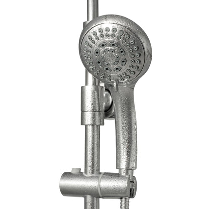 PULSE ShowerSpas Lanikai 2.5 GPM Rain Shower System in Chrome Finish With 3-Power Spray Body Jet and 5-Function Hand Shower