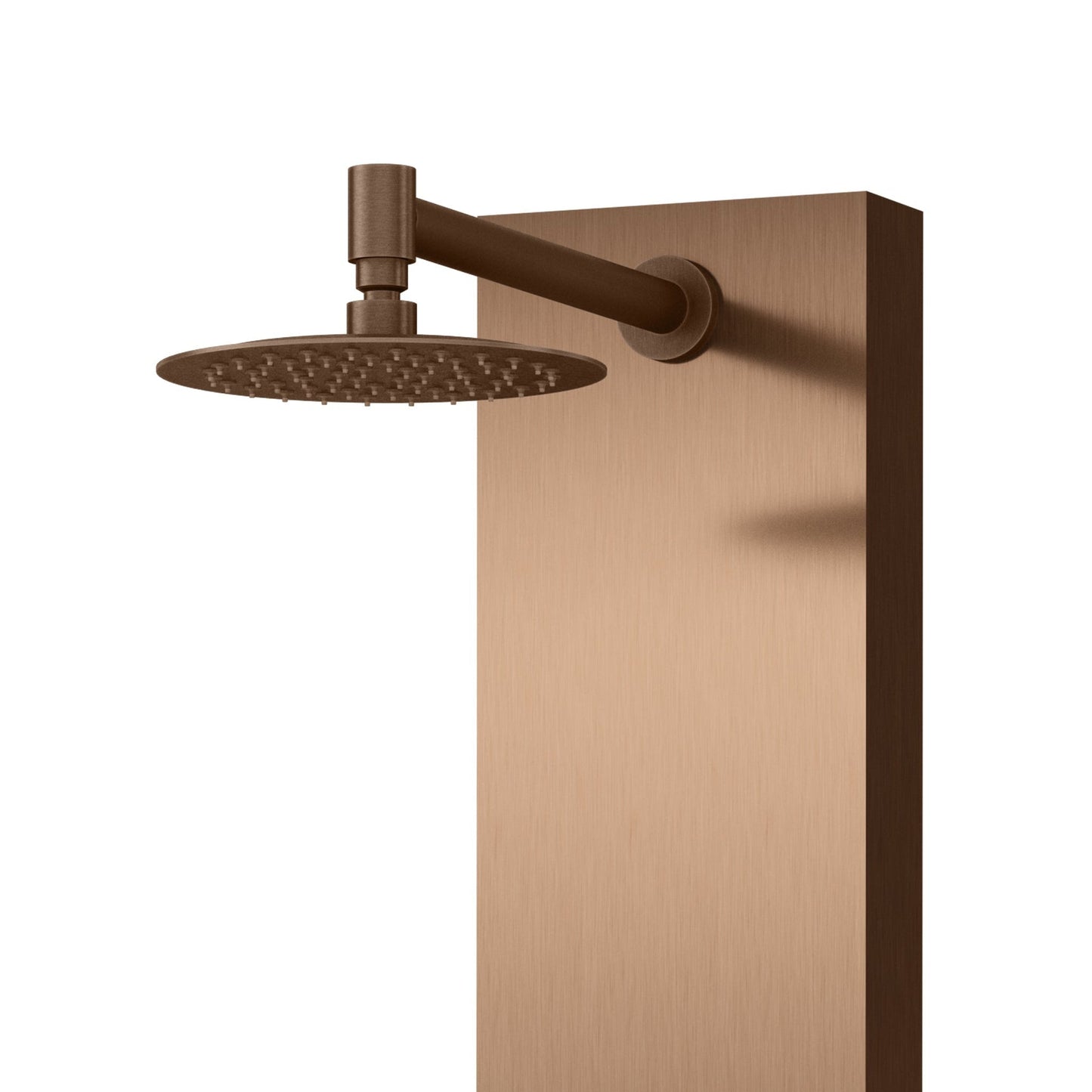 PULSE ShowerSpas Monterey 59" Rain Shower Panel 1.8 GPM in Oil Rubbed Bronze Finish With 6-Silk Spray Body Jet and Hand Shower