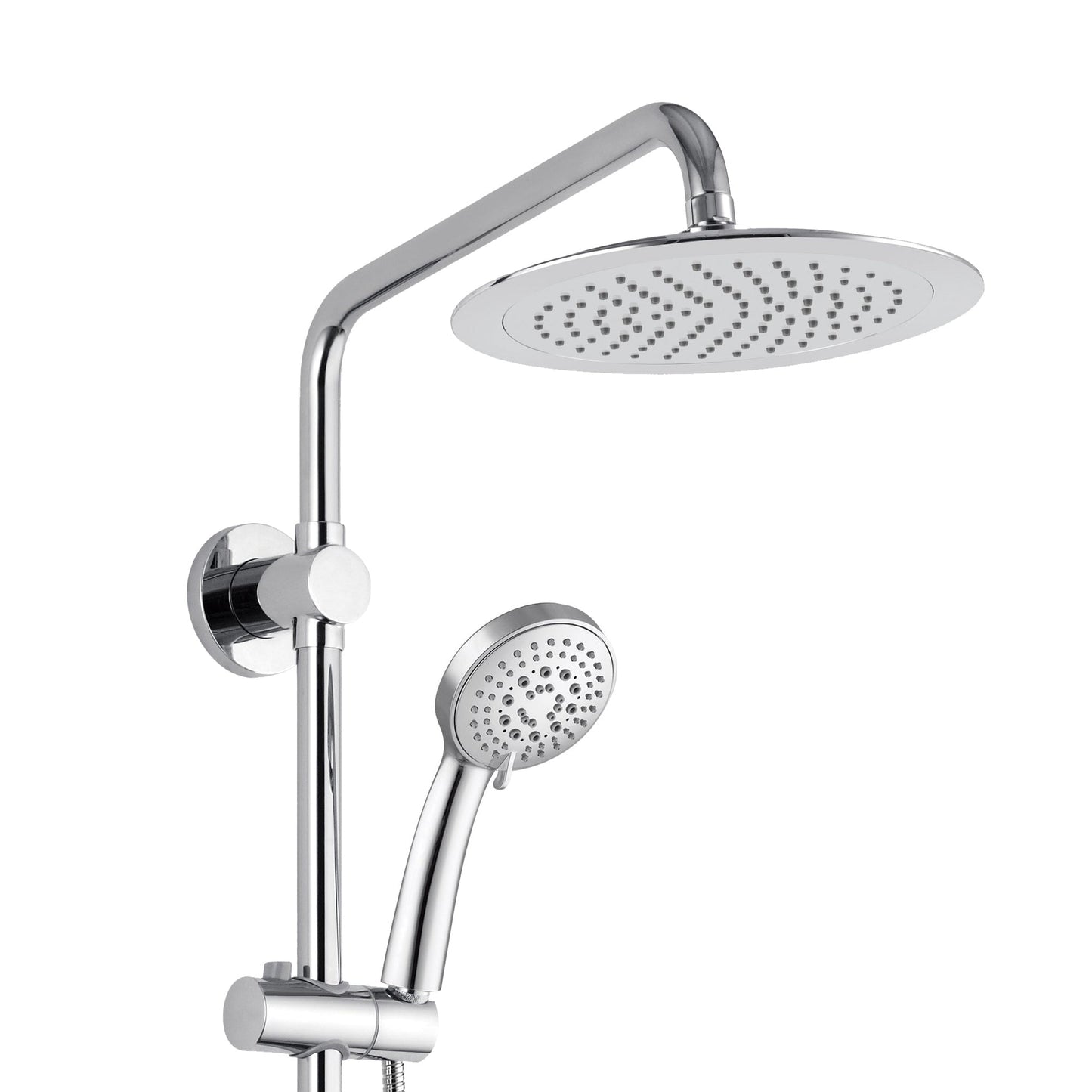 PULSE ShowerSpas SeaBreeze II 1.8 GPM Rain Shower System in Chrome Finish With 3-Function Hand Shower