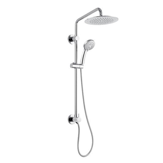 PULSE ShowerSpas SeaBreeze II 1.8 GPM Rain Shower System in Chrome Finish With 3-Function Hand Shower