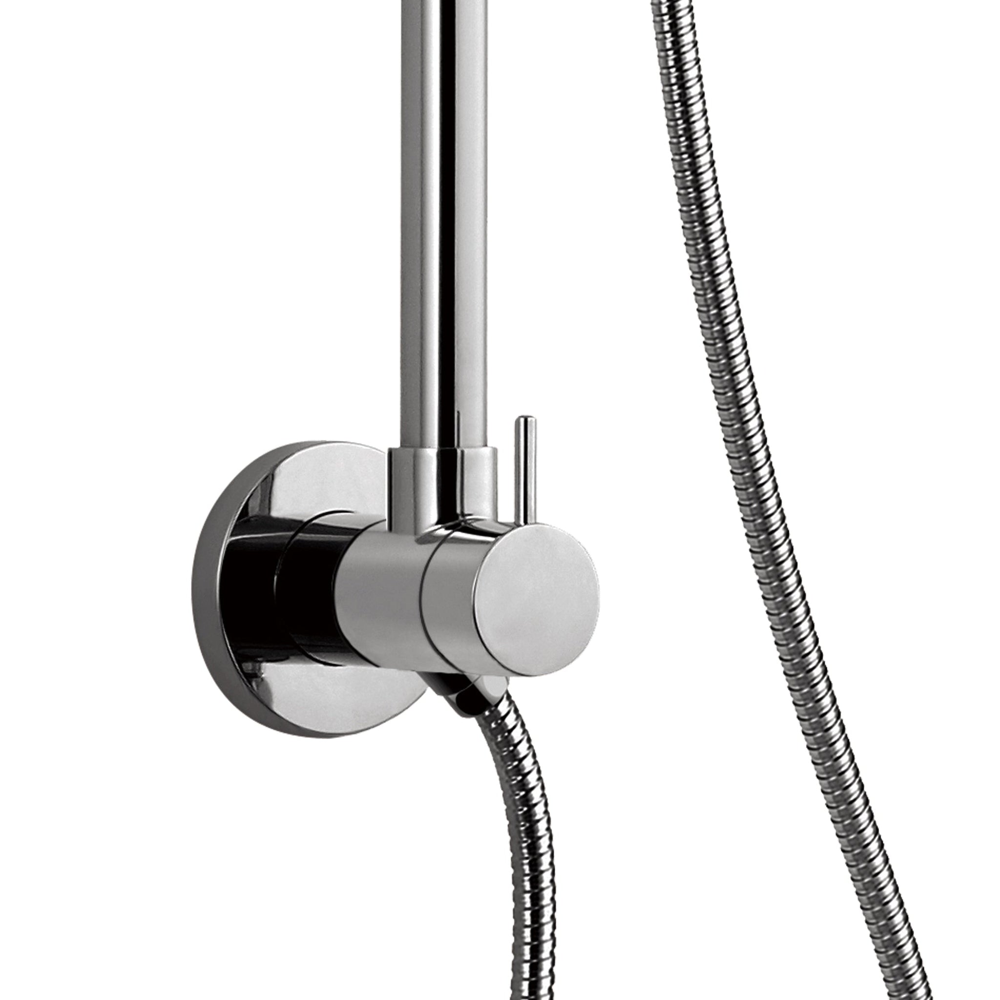 PULSE ShowerSpas SeaBreeze II 2.5 GPM Rain Shower System in Brushed Ni