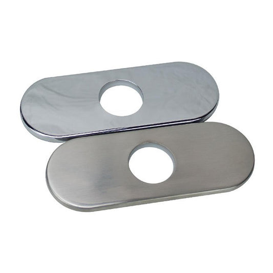 Pelican Int'l Bathroom Deck Plate in Chrome