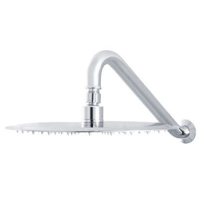 PULSE ShowerSpas Island Falls Polished Stainless Steel Finish Showerhead