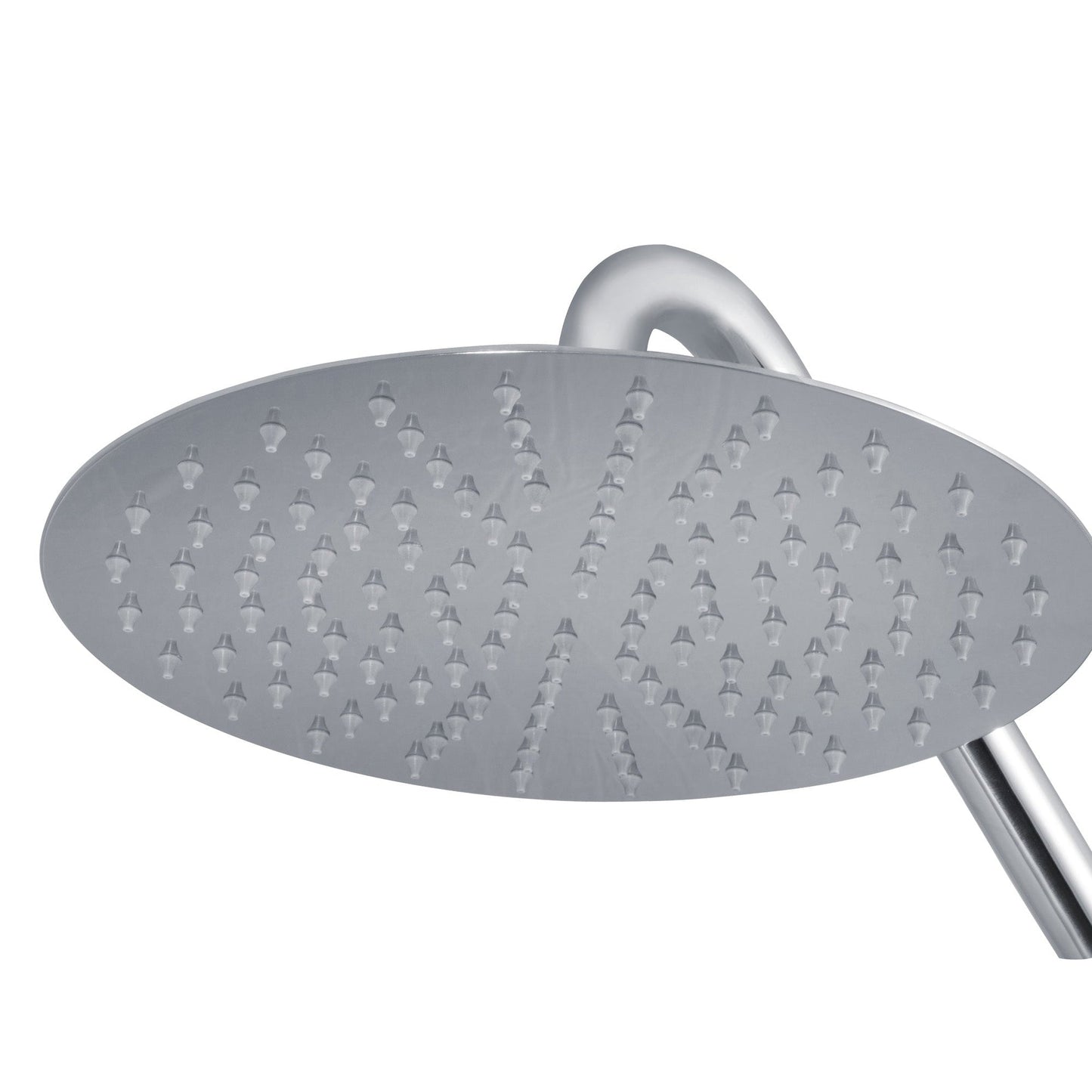 PULSE ShowerSpas Island Falls Polished Stainless Steel Finish Showerhead