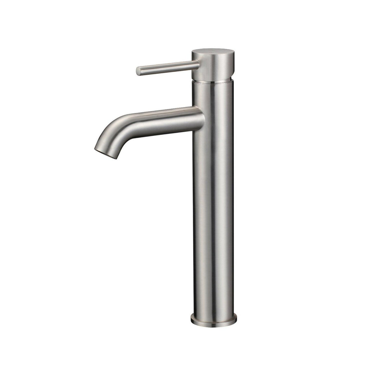 Ratel 13" Single-Hole Brushed Nickel Vessel Bathroom Sink Faucet – US