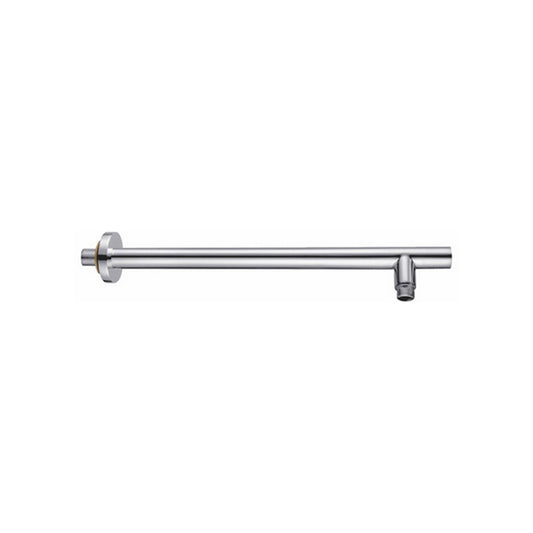 Ratel 14" Round Brushed Nickel Wall-Mounted Shower Arm