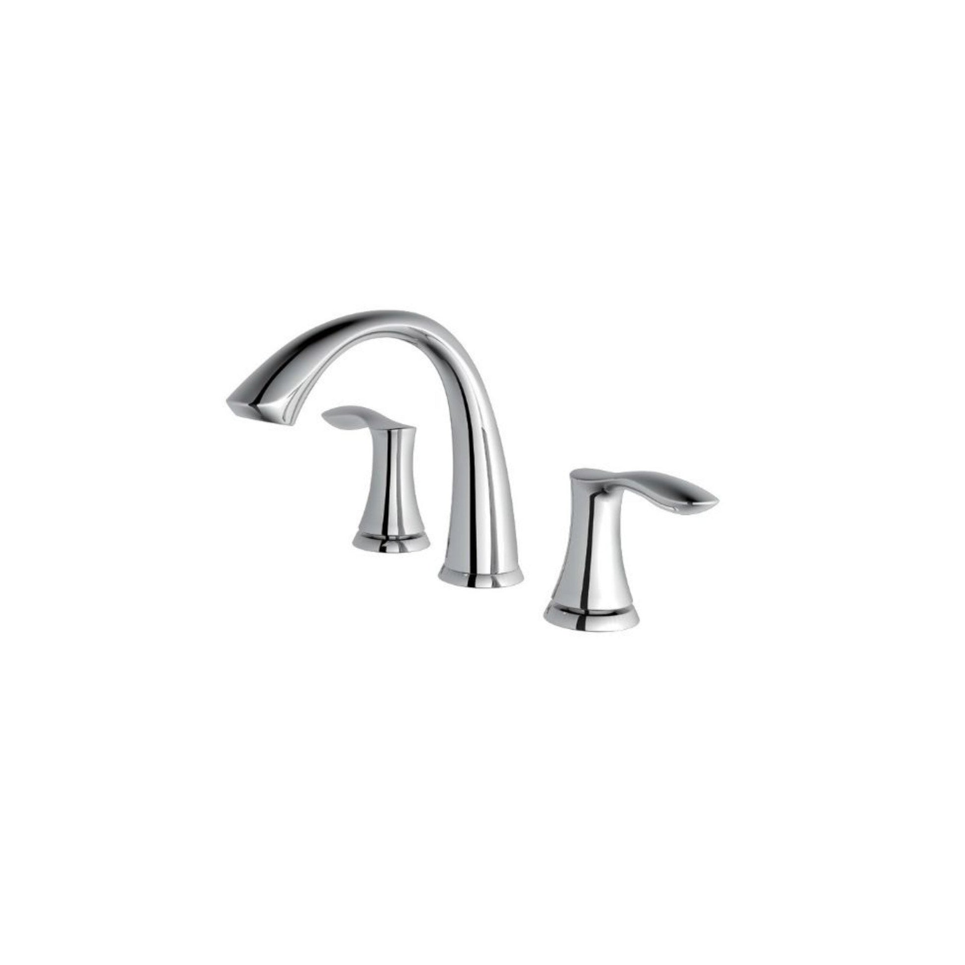 Ratel 16" 3-Hole Chrome Widespread Bathroom Faucet