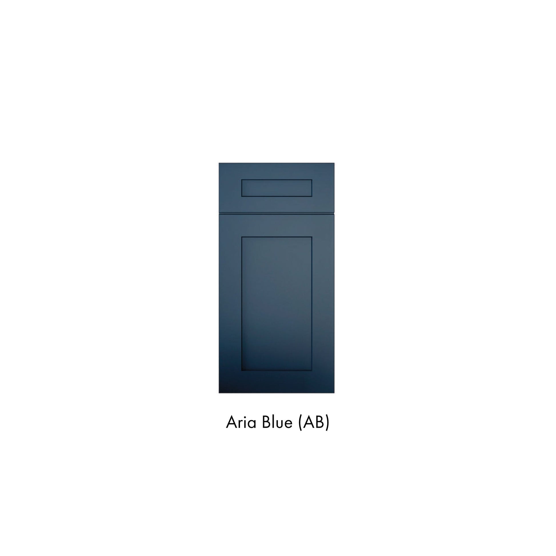 Ratel 24" 2-Door Aria Blue Vanity With Dummy Drawer