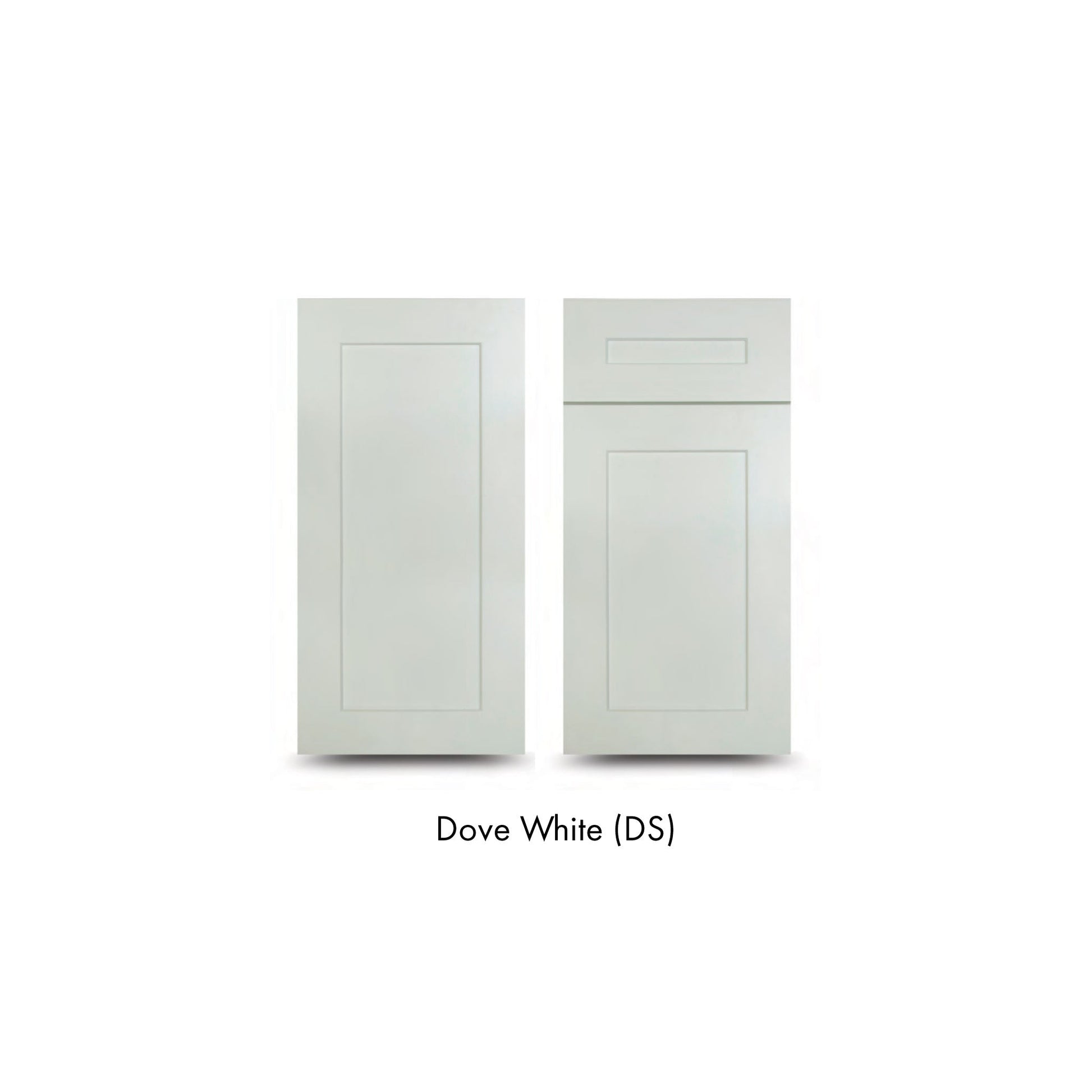 Ratel 24" 2-Door Dove White Vanity With Dummy Drawer