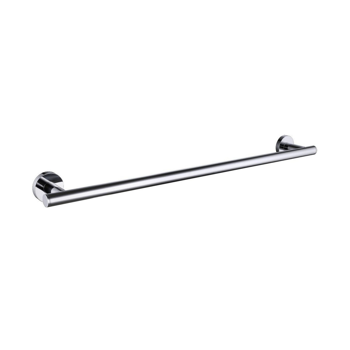 Ratel 24" Chrome Wall-Mounted Bathroom Towel Bar