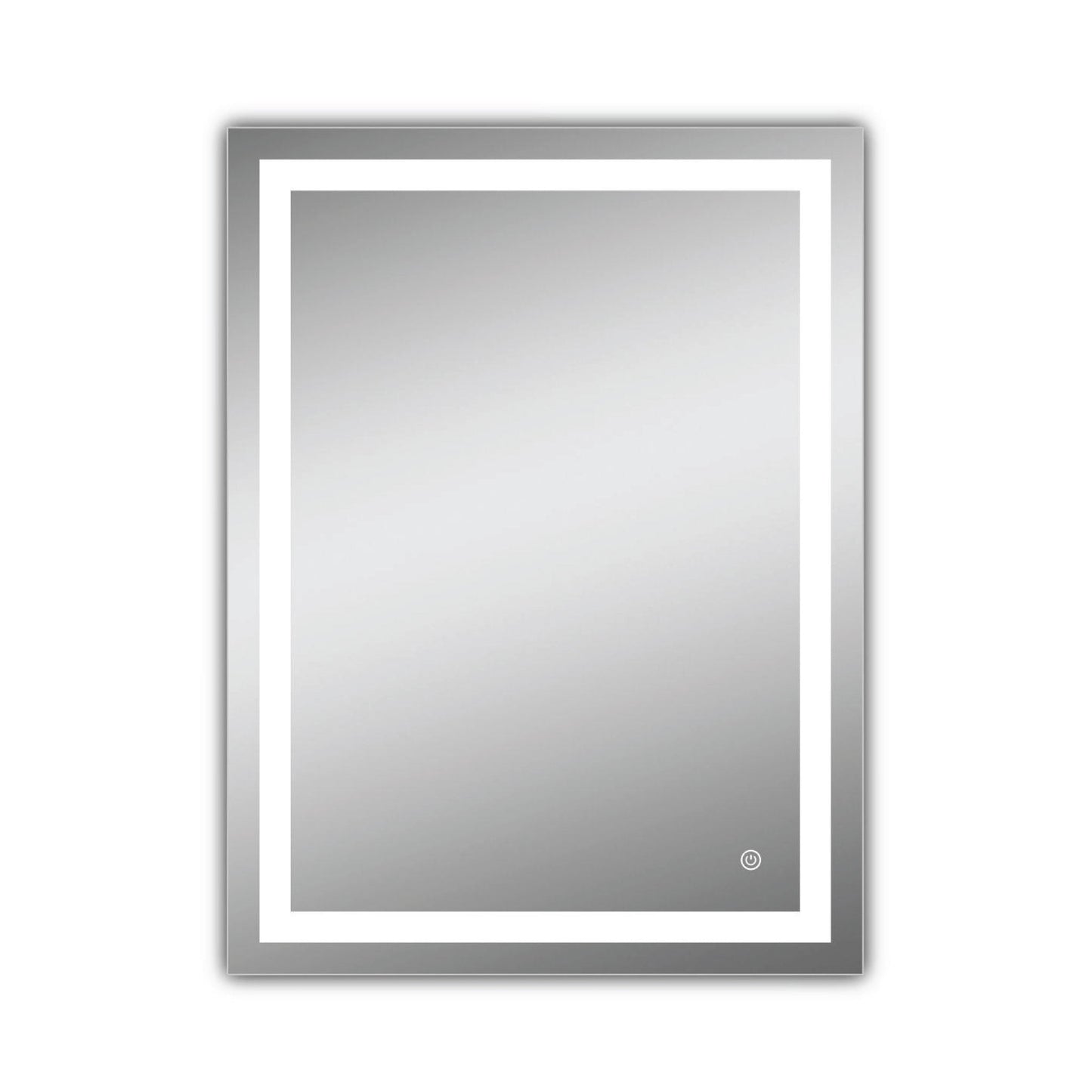 Ratel 24" x 32" Rectangular LED Mirror With Touch Sensor Switch