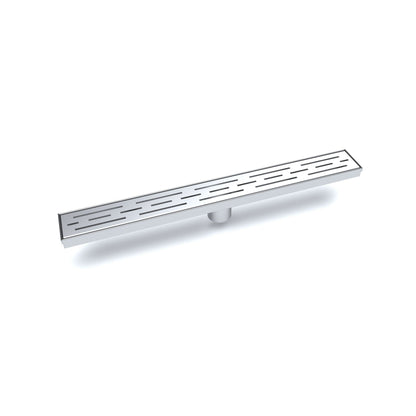 Ratel 28" Brushed Nickel Linear Drain System