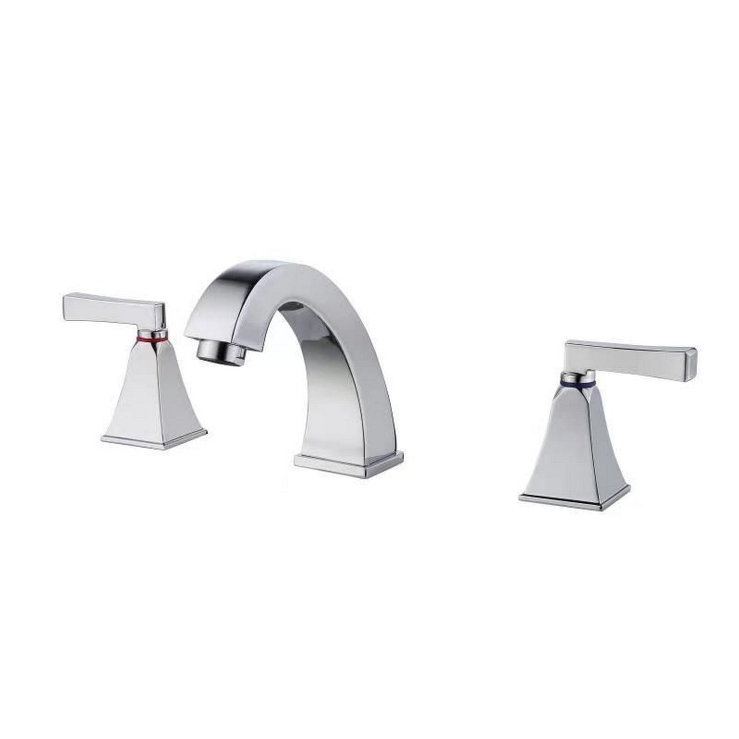 Ratel 3-Hole Chrome Widespread Bathroom Faucet