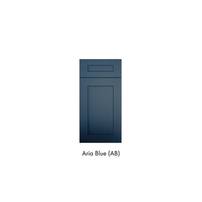 Ratel 30" 2-Door Aria Blue Vanity With Dummy Drawer