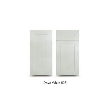 Ratel 30" 2-Door Dove White Vanity With Dummy Drawer