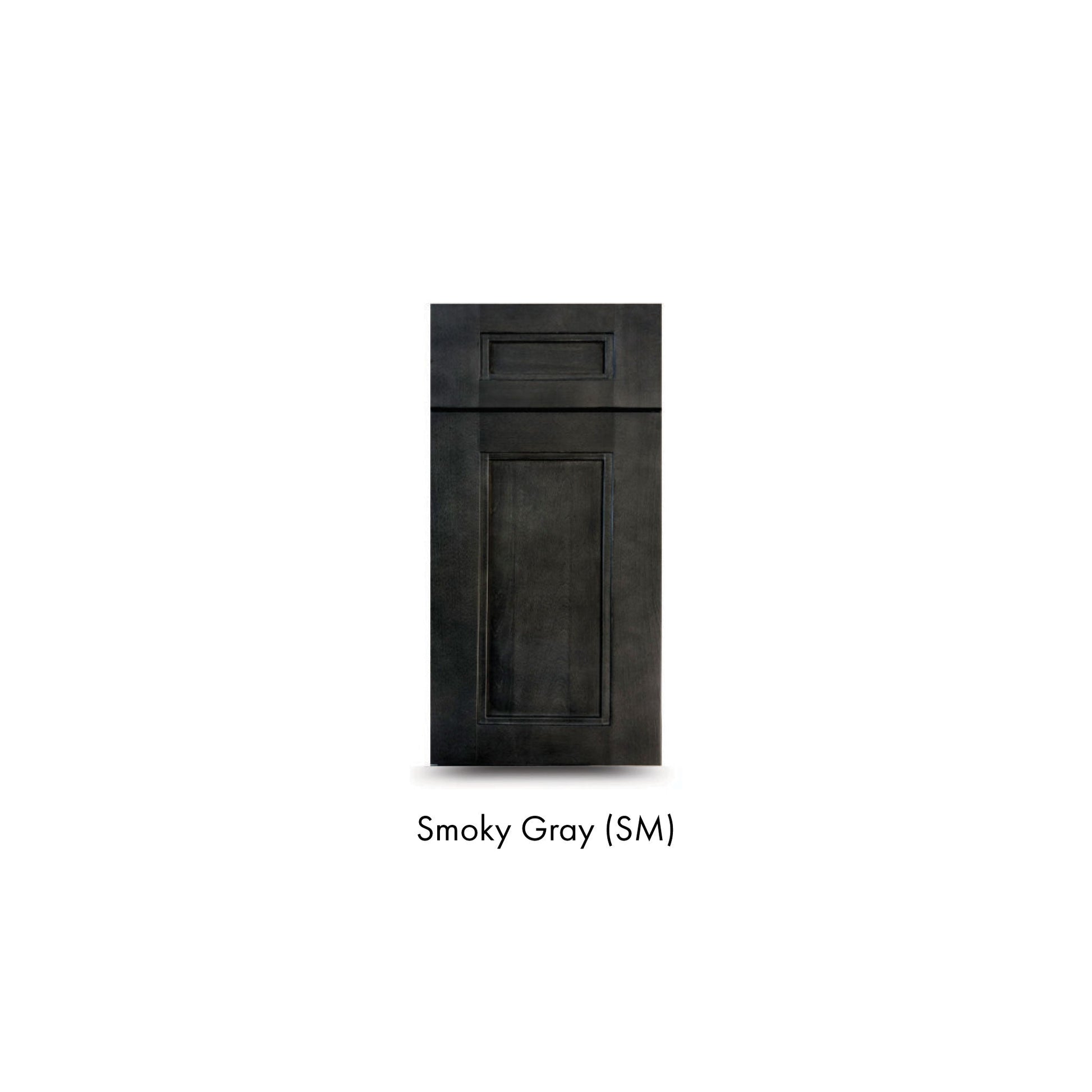 Ratel 30" 2-Door Smoky Gray Vanity With Dummy Drawer