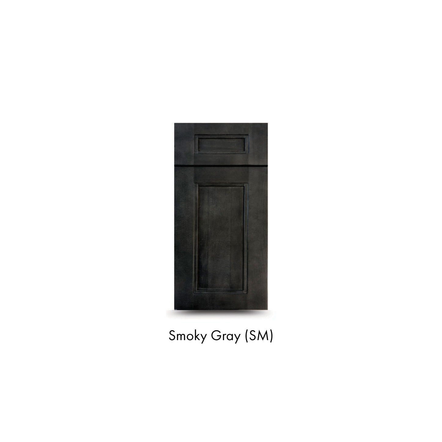 Ratel 30" 2-Drawer Smoky Gray Vanity With Door on the Left and Dummy Drawer