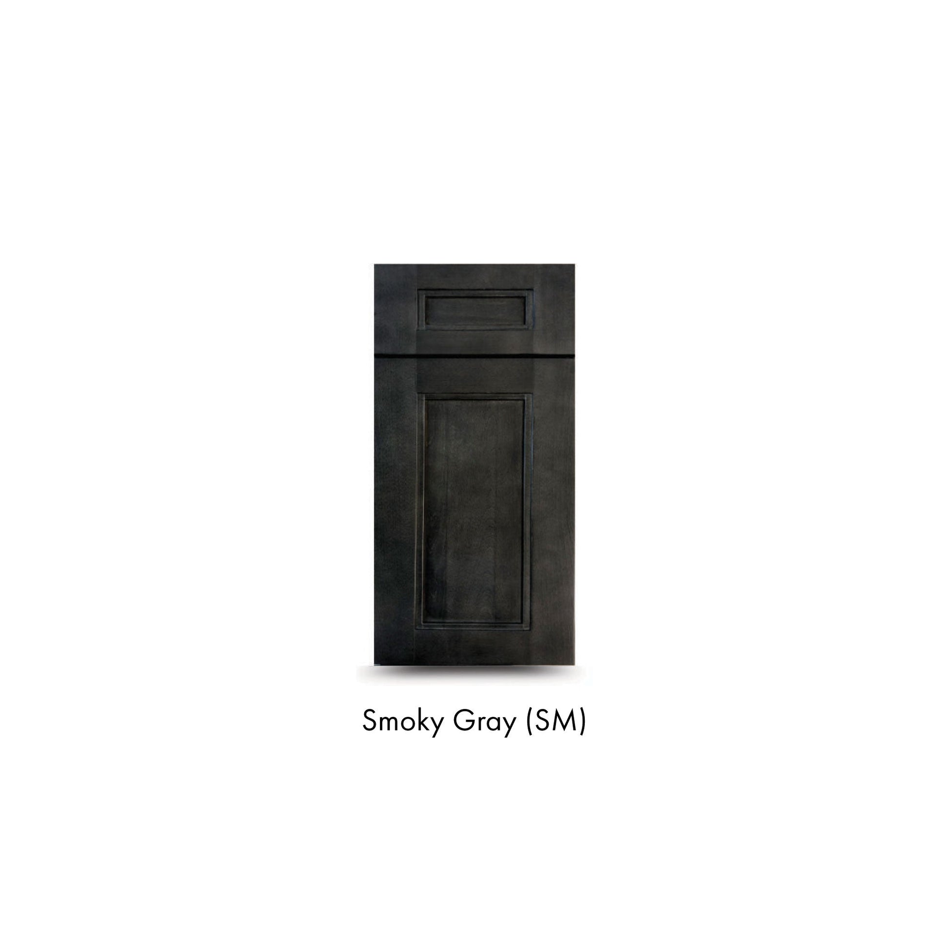 Ratel 30" 2-Drawer Smoky Gray Vanity With Door on the Right and Dummy Drawer