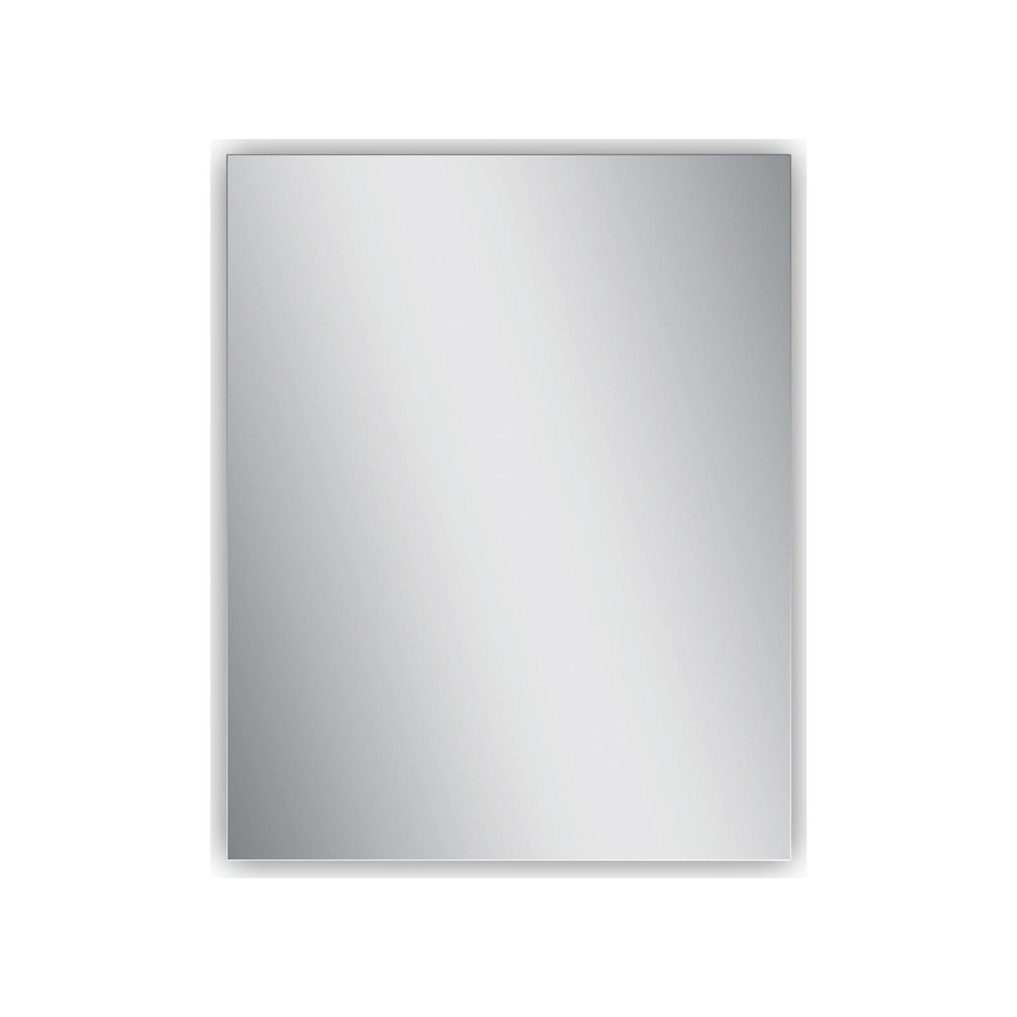 Ratel 39" x 31" Rectangular Plain Mirror