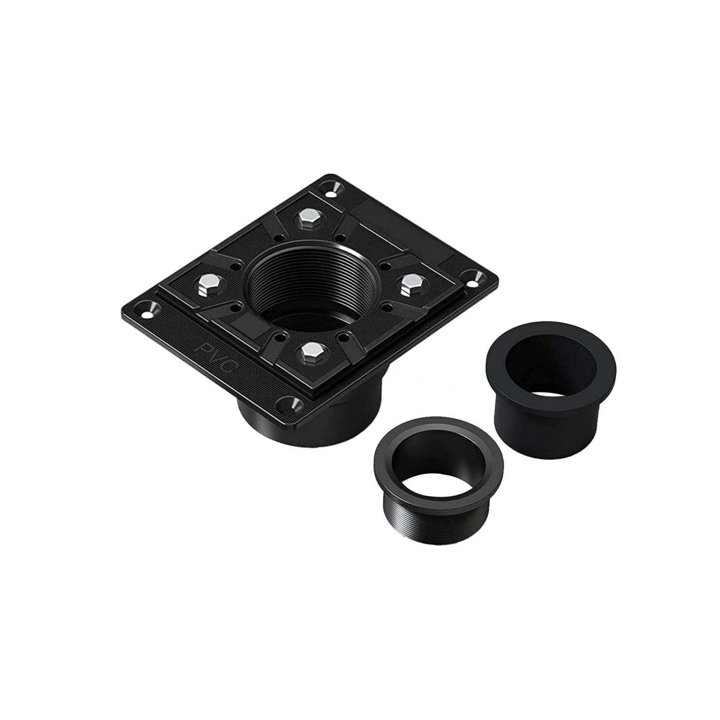 Ratel 8" Square Chrome Tile-Insert Shower Drain