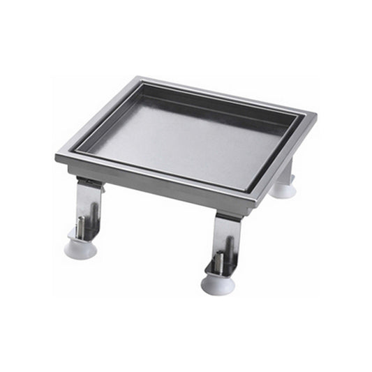 Ratel 8" Square Chrome Tile-Insert Shower Drain