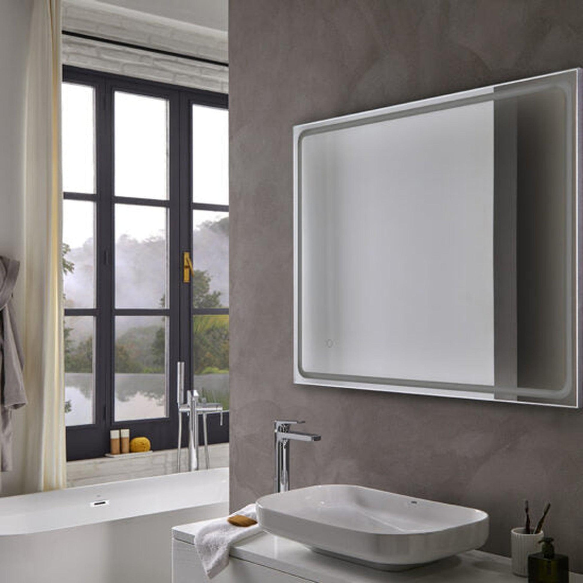 Royo Noa 24" x 32" Modern Rectangle LED Mirror