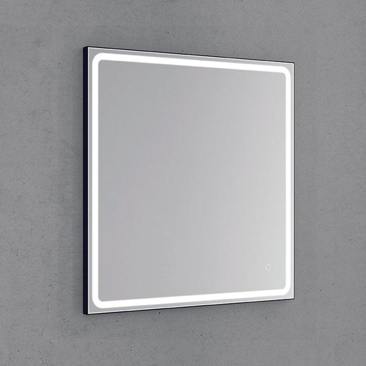 Royo Noa Black 24" x 32" Modern Rectangle LED Mirror