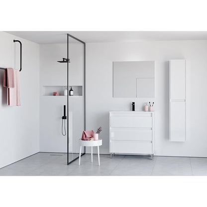 Royo Sansa 32" x 18" White Modern Freestanding Vanity With 3 Drawers