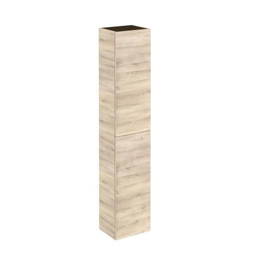 Royo Vida 12" x 59" Nature Beige Column With 2 Doors & Adjustable Shelves