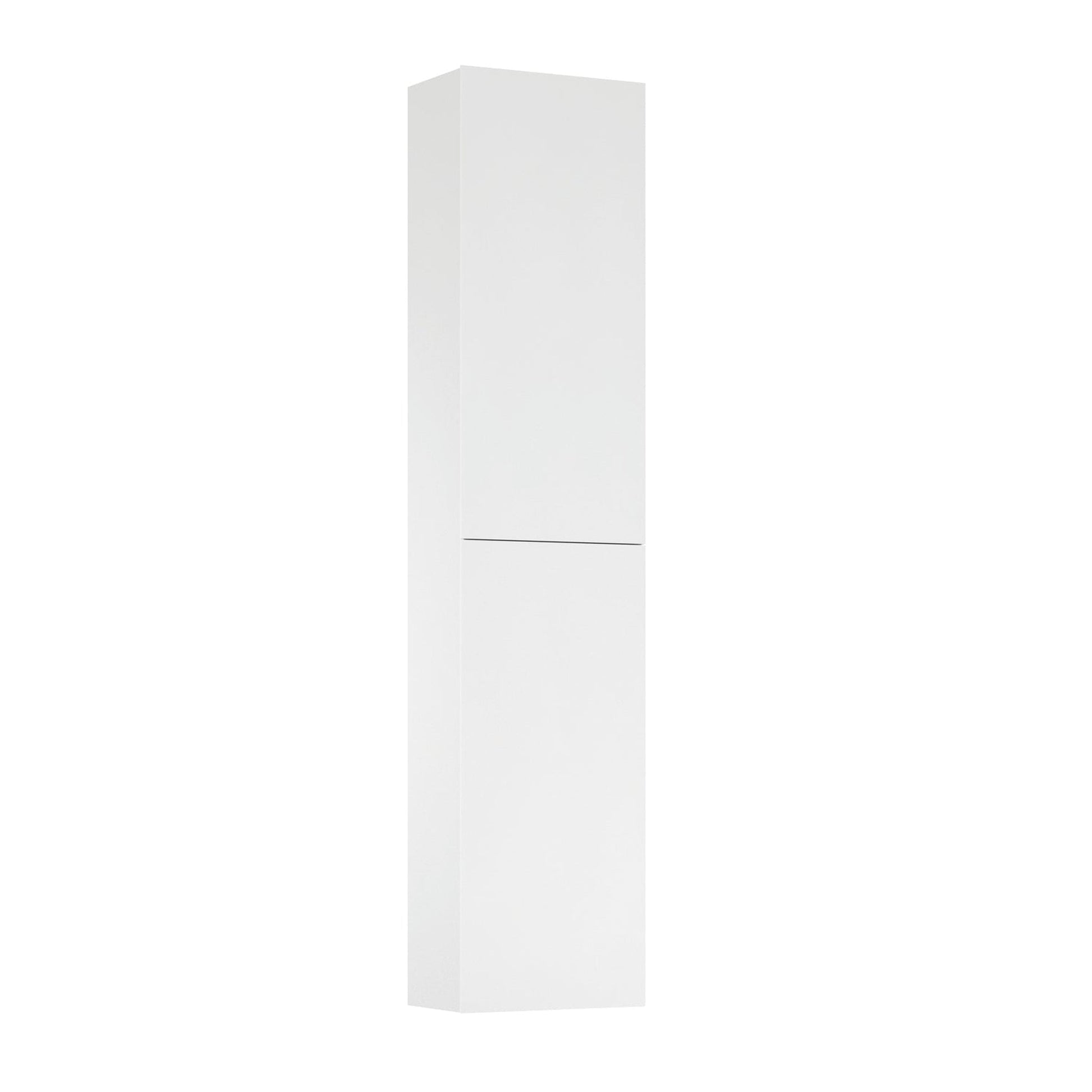 Royo Vida+ 14" x 64" Matt White Column With 2 Doors & Adjustable Shelves