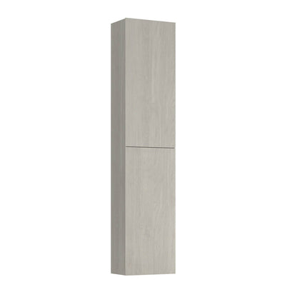 Royo Vida+ 14" x 64" White Oak Column With 2 Doors & Adjustable Shelves