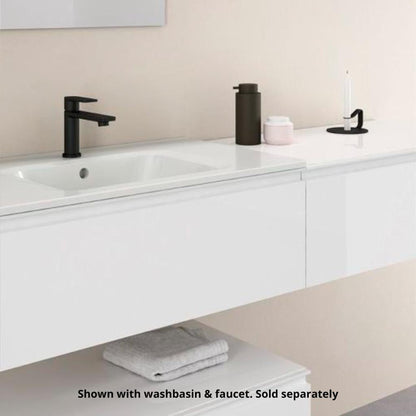 Royo Vida 24" x 18" White Modern Wall-mounted Vanity With 1 Drawer