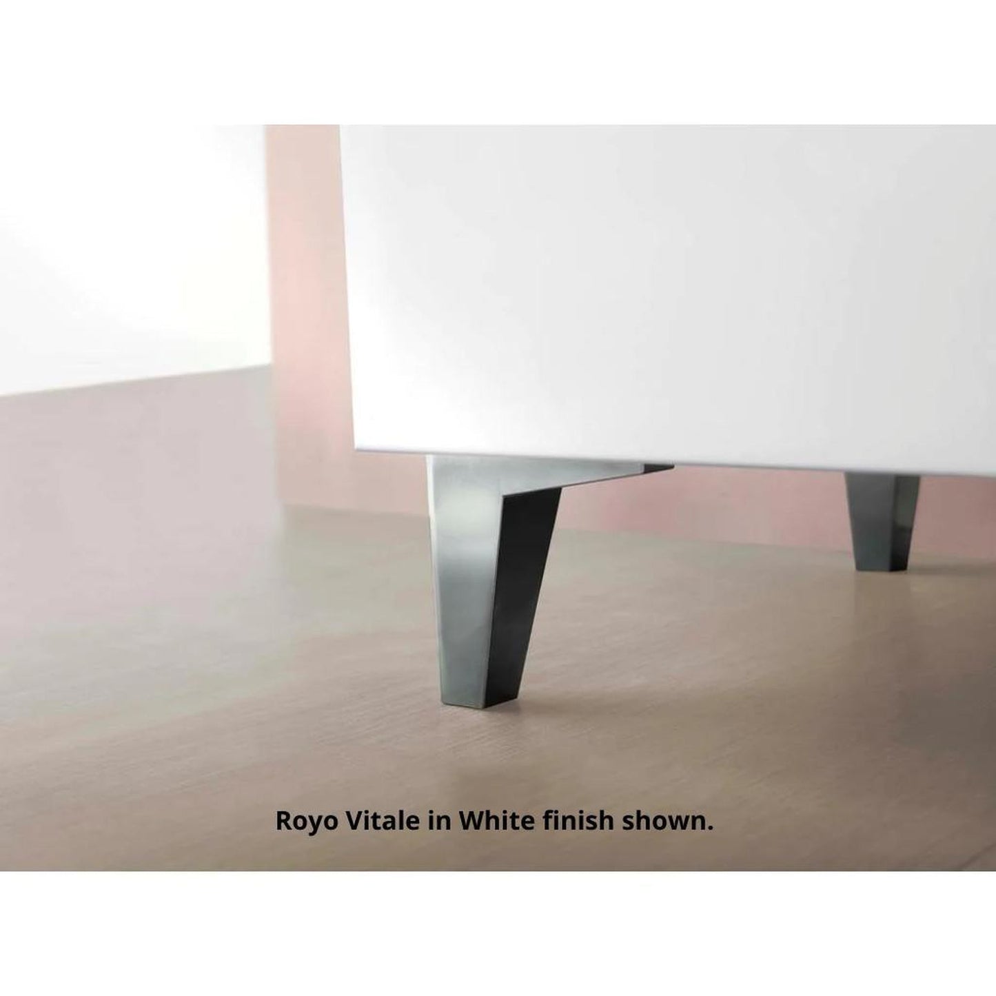 Royo Vitale 24" x 18" Nature Beige Modern Freestanding Vanity With 3 Drawers