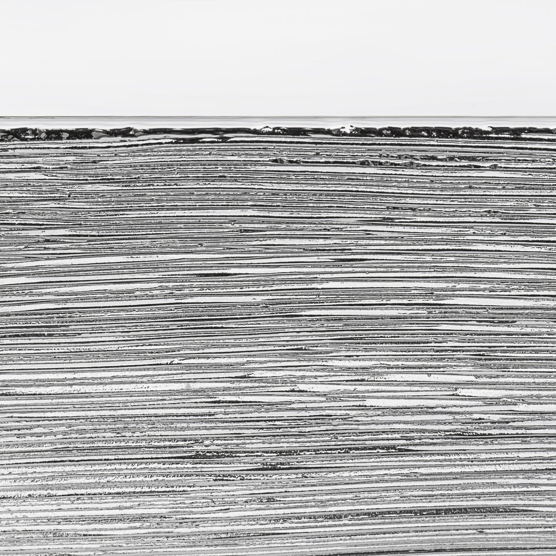 Ruvati Pietra 20" x 16" White Porcelain Ceramic Bathroom Vessel Sink With Silver Decorative Art Above Vanity Counter White Ceramic