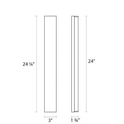 SONNEMAN 24" Wide Vanity LED Bath Bar