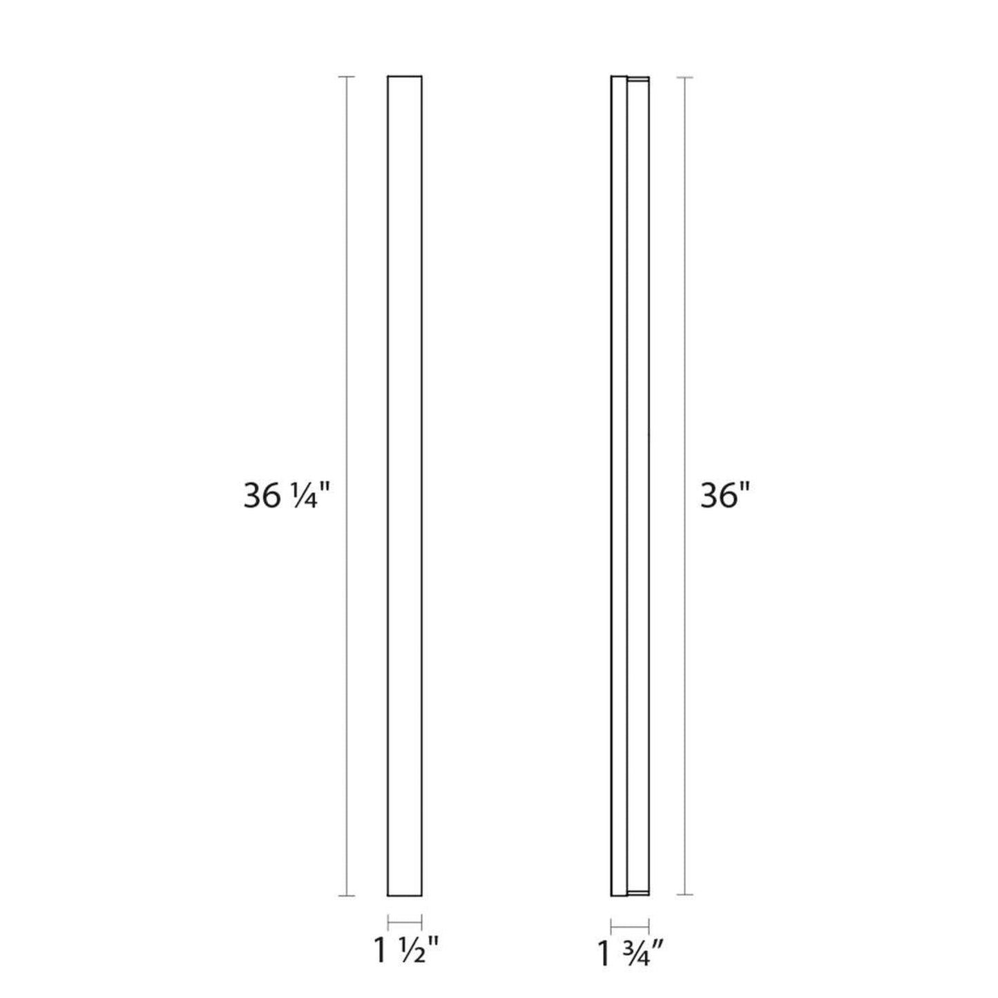 SONNEMAN 36" Slim Vanity LED Bath Bar