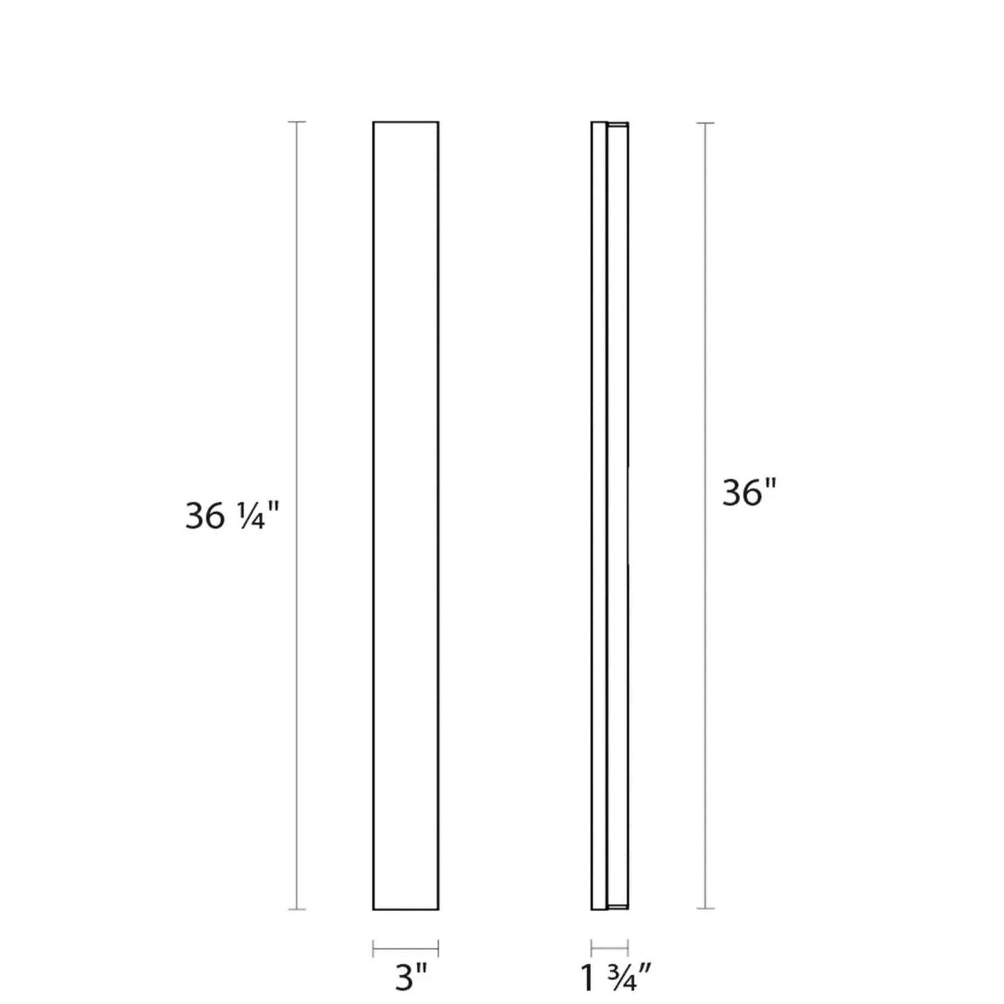 SONNEMAN 36" Wide Vanity LED Bath Bar