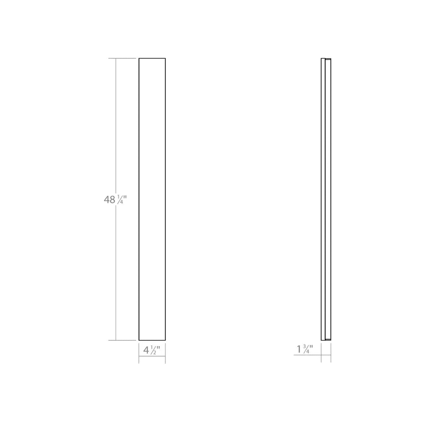 SONNEMAN 48" Extra Wide Vanity LED Bath Bar