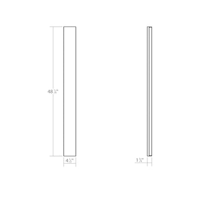 SONNEMAN 48" Extra Wide Vanity LED Bath Bar