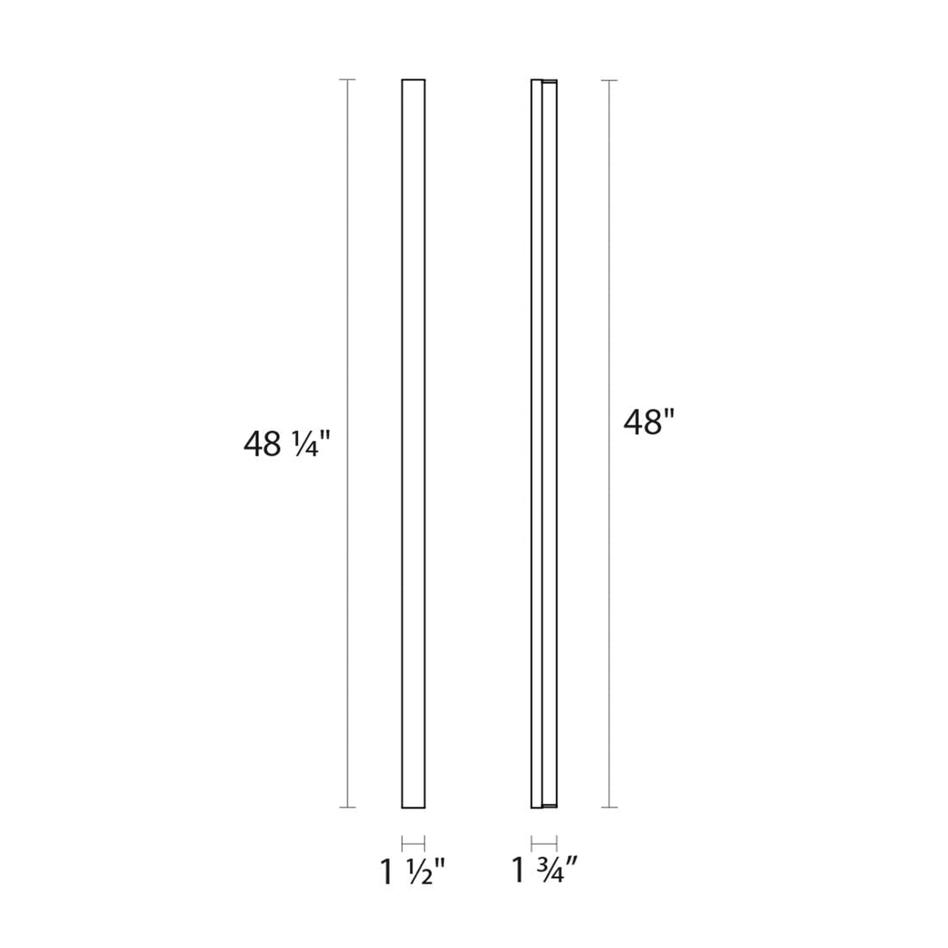 SONNEMAN 48" Slim Vanity LED Bath Bar