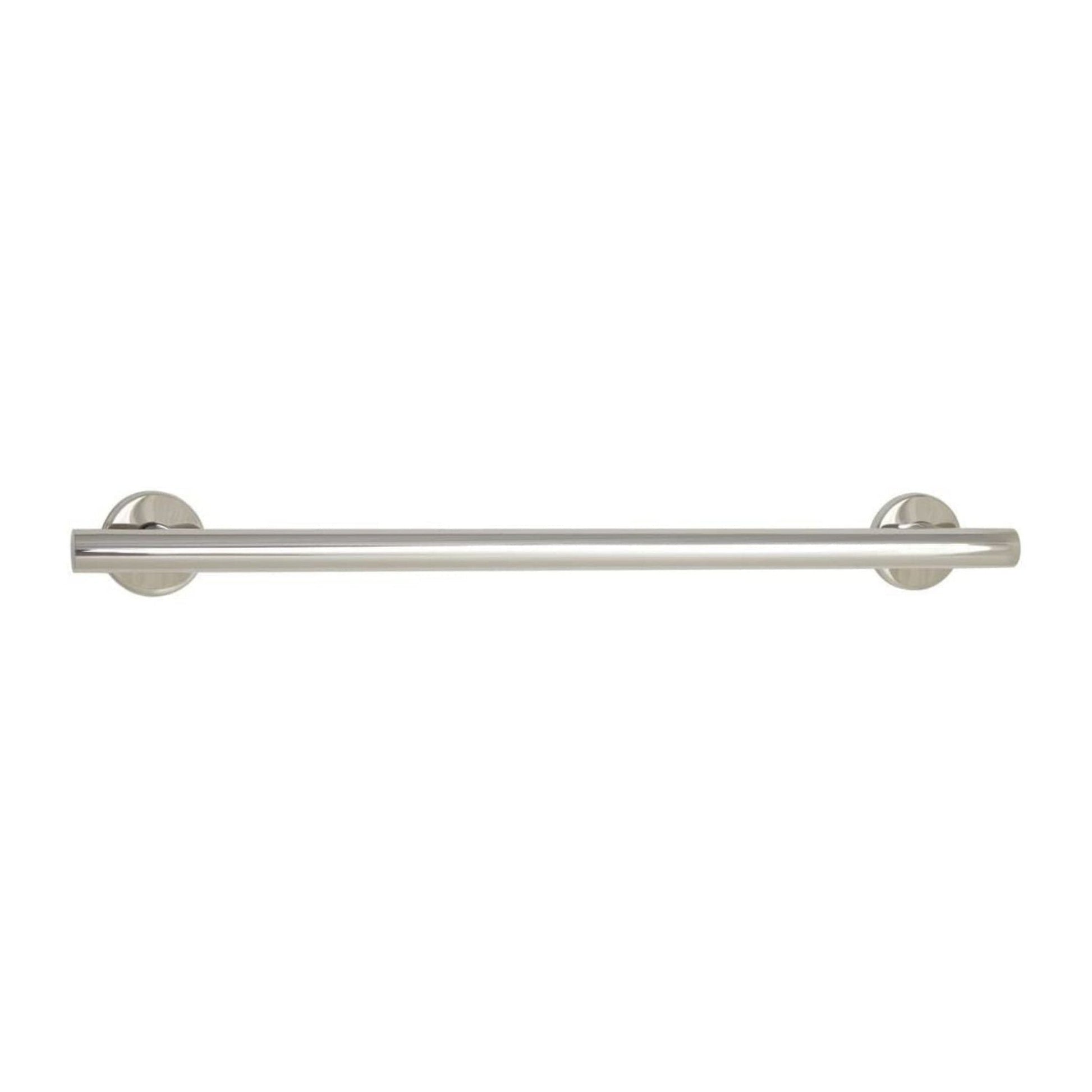 Seachrome Coronado 24" Polished Stainless Steel Wall Mount Bathroom Shower Grab Bar, 1.5" Diameter, ADA Compliant