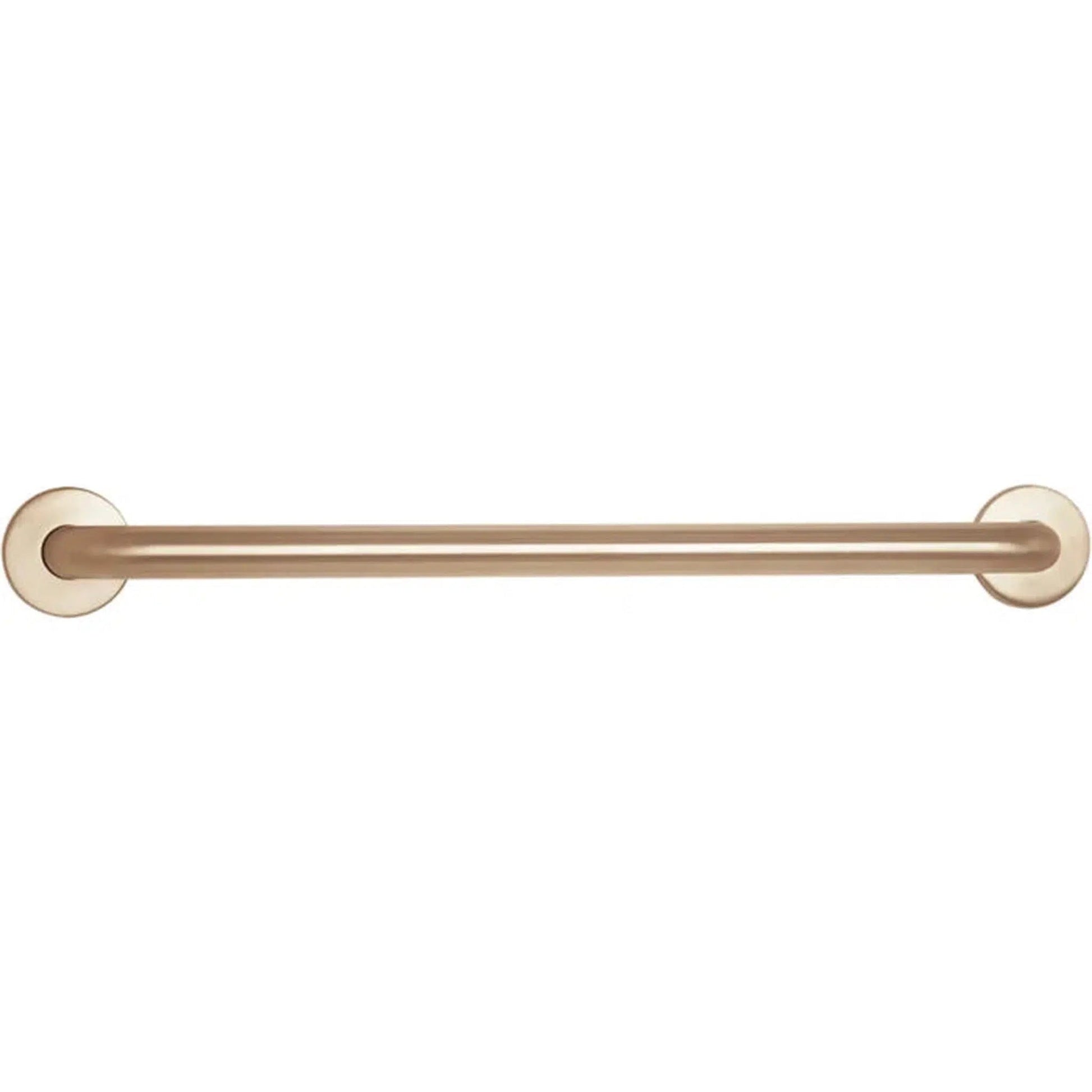 Seachrome Signature Series 30" Satin Stainless Straight Bathroom Grab Bar, CuVerro Antimicrobial Copper Alloy, 1.25" Diameter, ADA Compliant