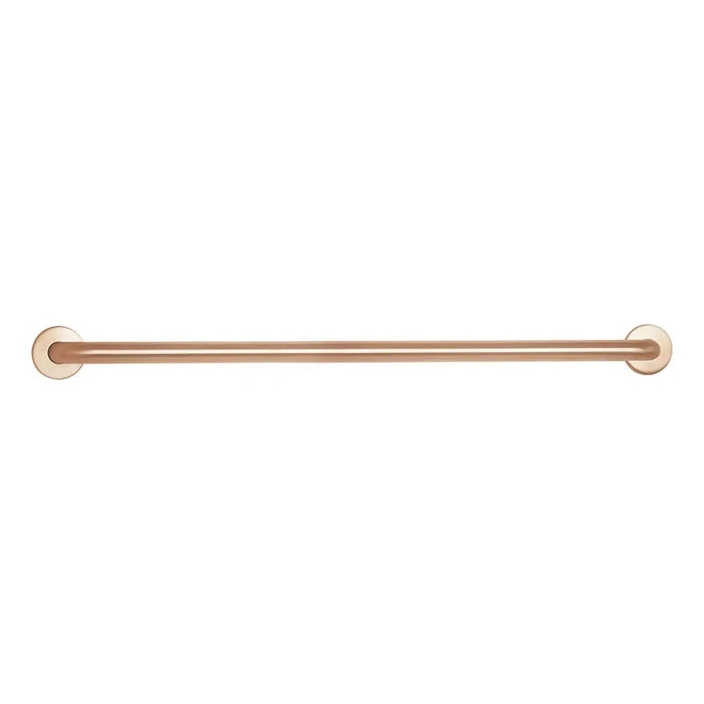 Seachrome Signature Series 42" Satin Stainless Straight Bathroom Grab Bar, CuVerro Antimicrobial Copper Alloy, 1.25" Diameter, ADA Compliant