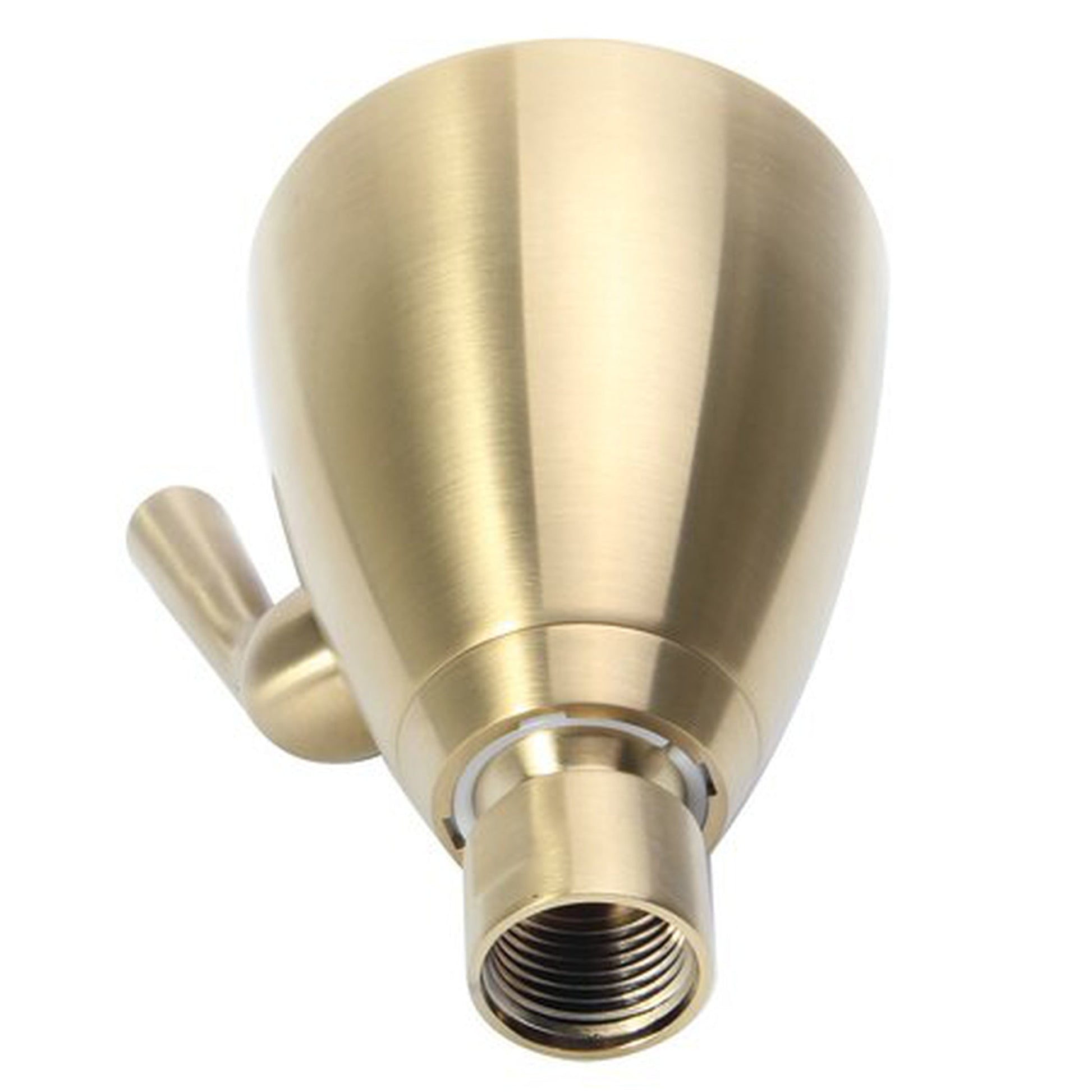 Speakman Icon 6-Jet 3-Spray Pattern Low Flow 1.75 GPM Solid Brass Shower Head in Aged Brass Finish