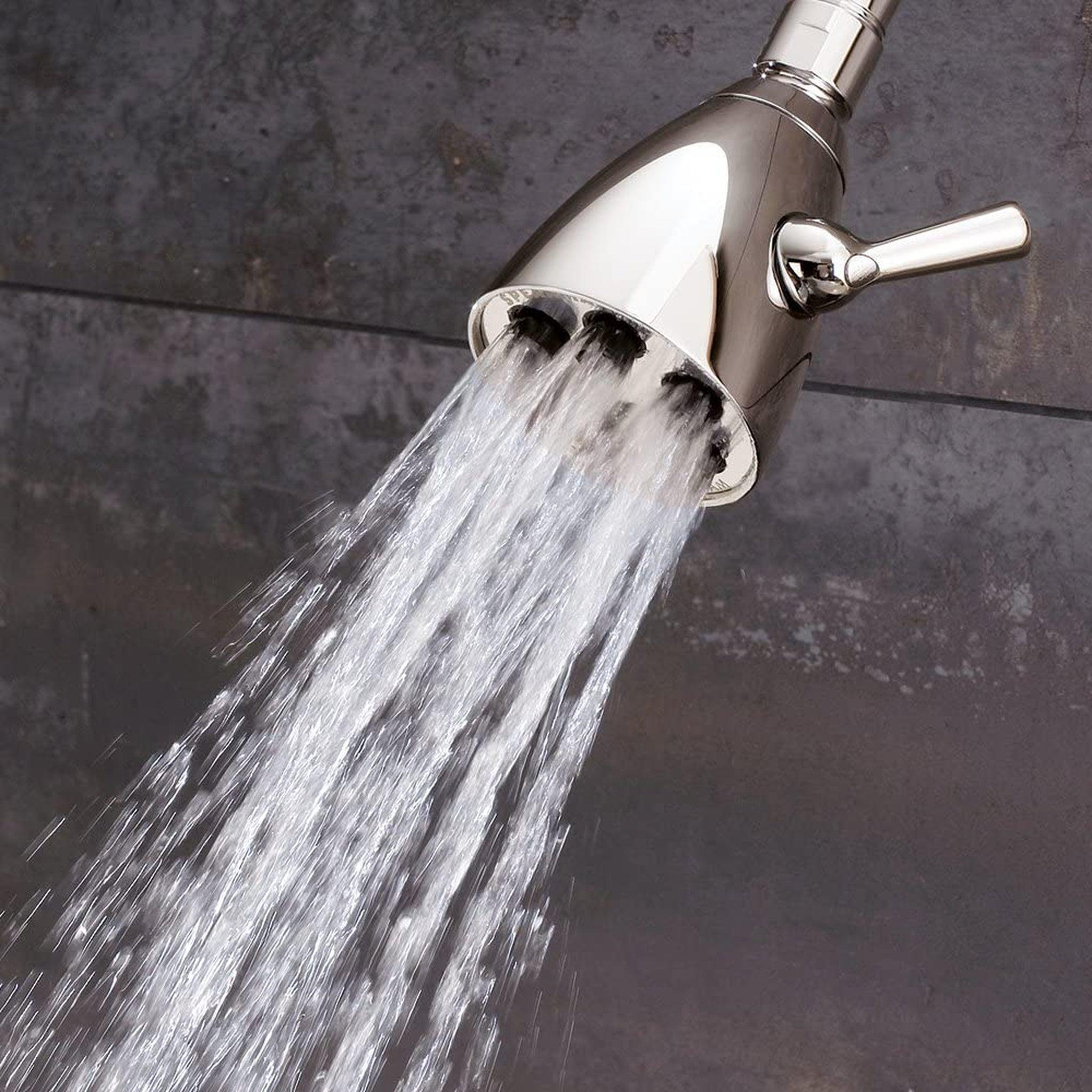 Speakman Icon 6-Jet 3-Spray Pattern Low Flow 2.0 GPM Solid Brass